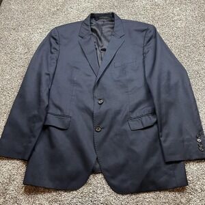BOSS Hugo Boss Blazer Mens 44R Navy The James3 Two Button‎ Jacket Sport Coat